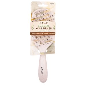 Eco-friendly hairbrush Sustainable hair care Detangling hairbrush Vented hairbrush Earth-friendly styling brush